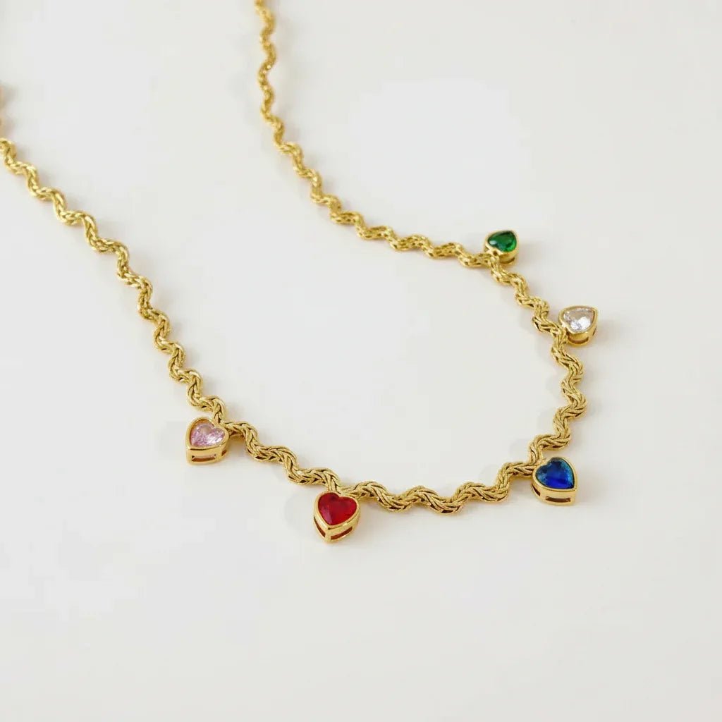 Heart Pendant Necklace - Aesthla
