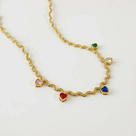 Heart Pendant Necklace - Aesthla