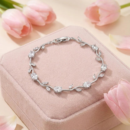 Silver Tulip Bracelet