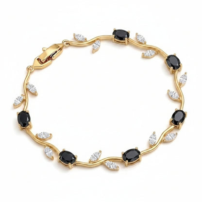 Black Beauty Tulip Bracelet