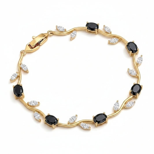 Black Beauty Tulip Bracelet