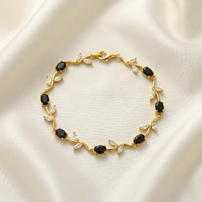 Black Beauty Tulip Bracelet