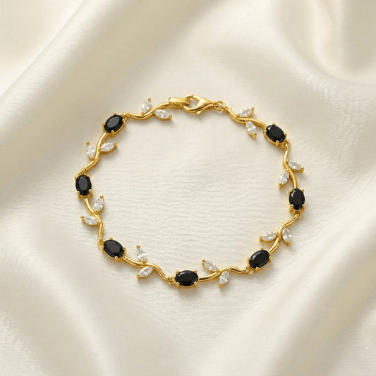 Black Beauty Tulip Bracelet