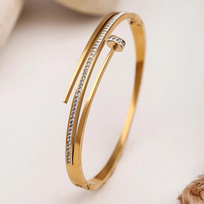 Crystal Kada Bracelet