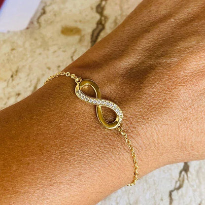 Infinity Chain Bracelet - Aesthla