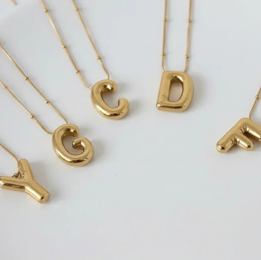 Initial Name Necklace - Aesthla