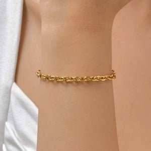 Interlocking Chain Bracelet - Aesthla