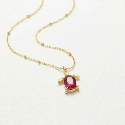 Lucky Turtle Pendant - Aesthla