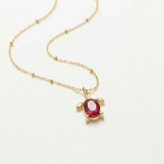 Lucky Turtle Pendant - Aesthla