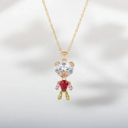Luna Bear Necklace - Aesthla