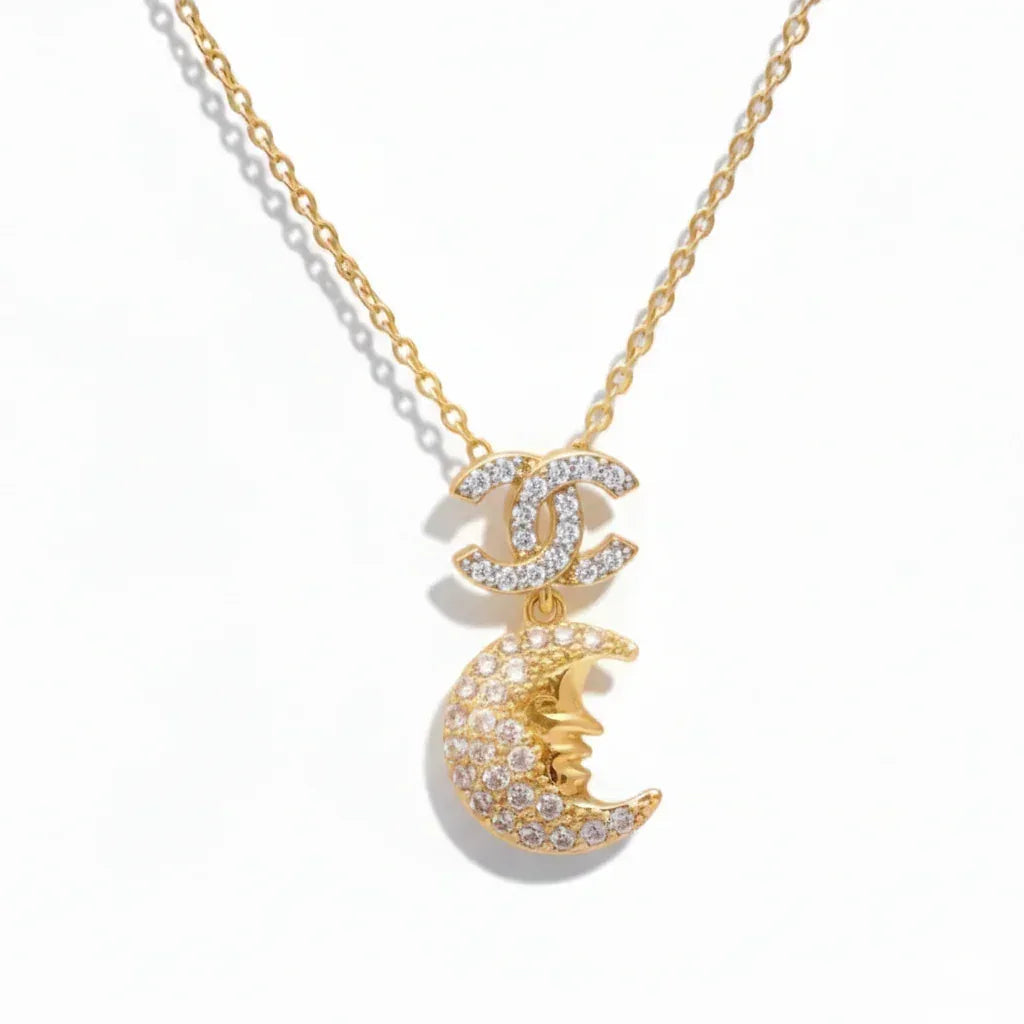 Luna Moon Necklace - Aesthla