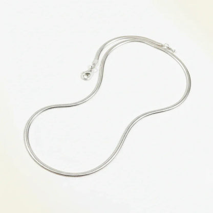 Luna Silk Snake Chain - Aesthla