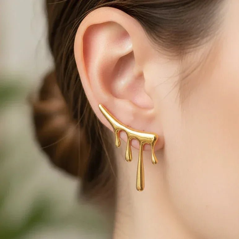 Paint Drops Earrings - Aesthla