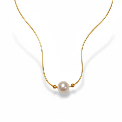 Pearl Grace Necklace - Aesthla