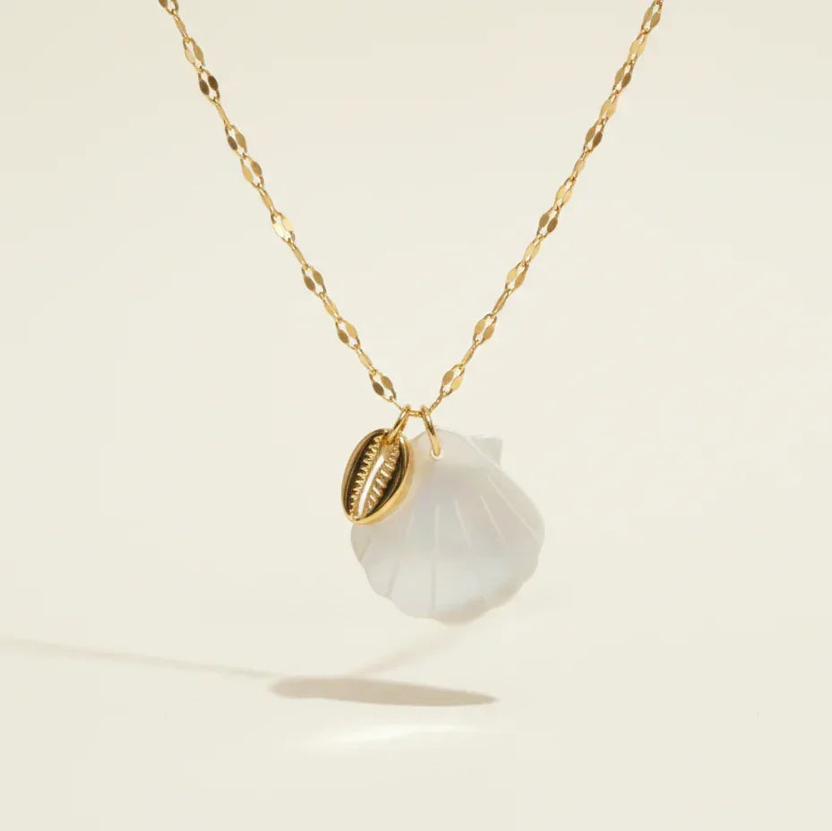 Pearl Shell Necklace - Aesthla