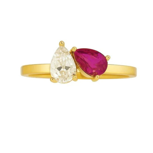 Rose Duo Ring - Aesthla