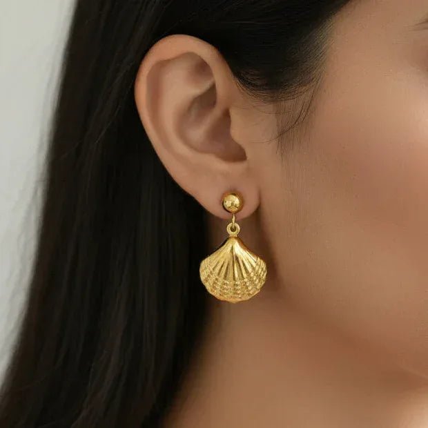Sea Shell Earrings - Aesthla