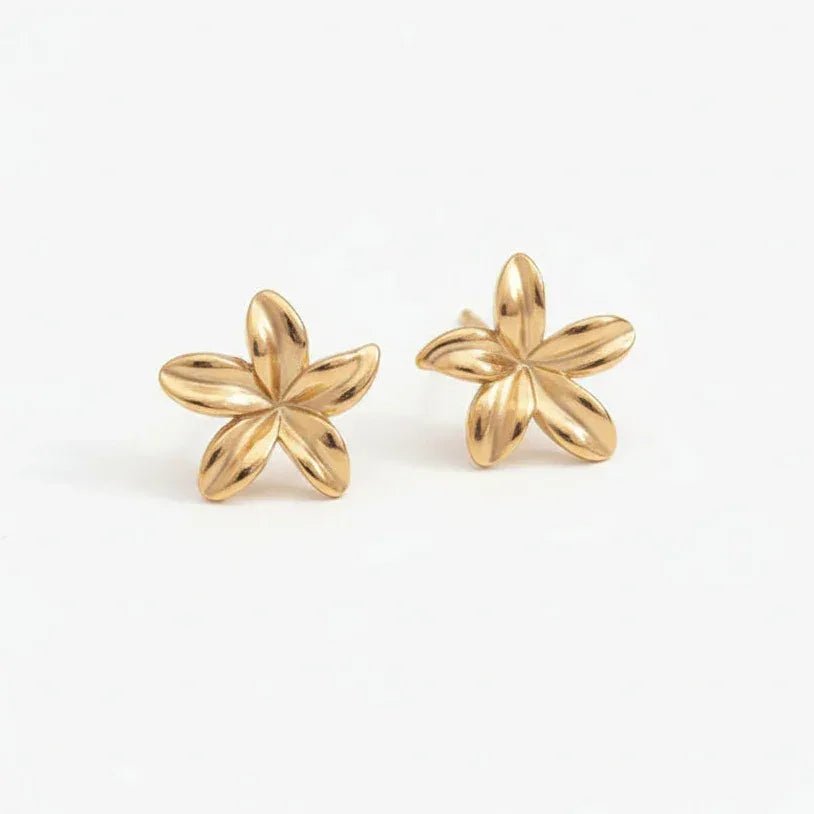 Statement Flowers Earrings - Aesthla