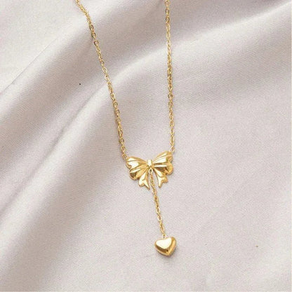 Tied with Love Necklace - Aesthla