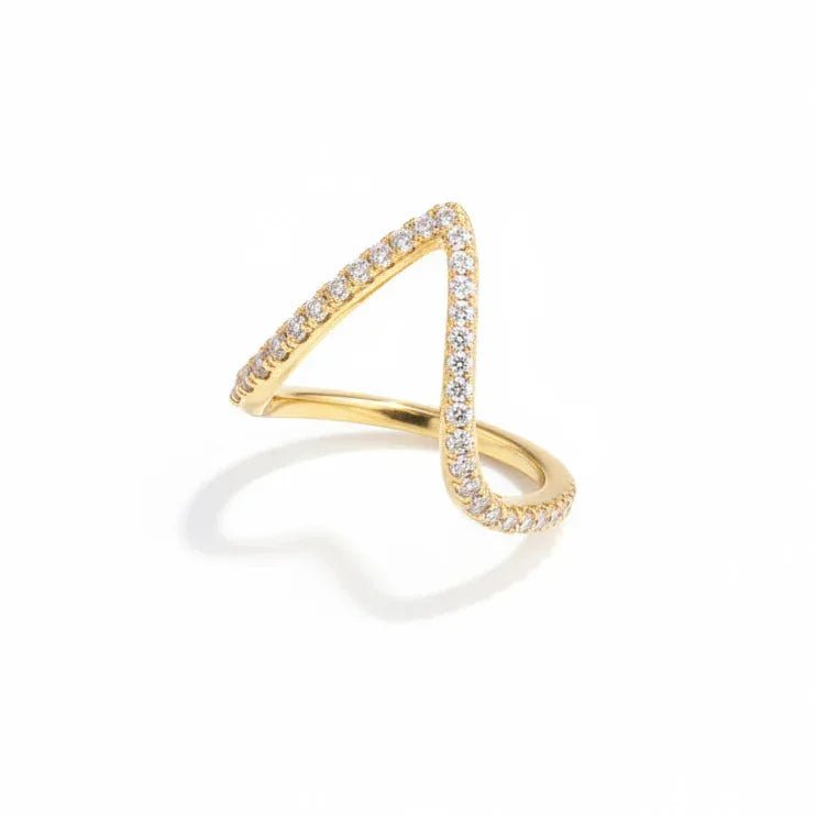 V Shaped Ring - Aesthla