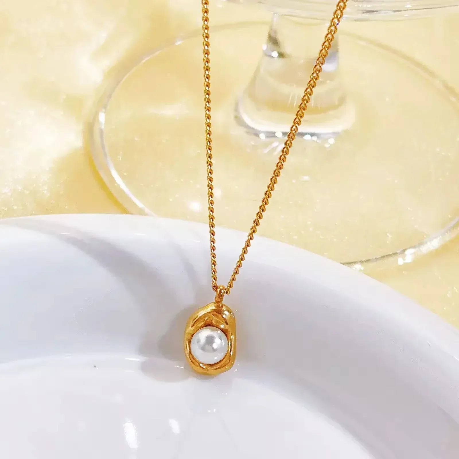 Winnifred Gold Necklace - Aesthla